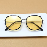 Fashion Retro Vintage Metal Frame Men Women UV400 Sunglasses