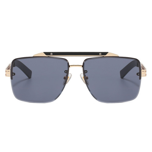 Metal Frame Men Square Sunglasses