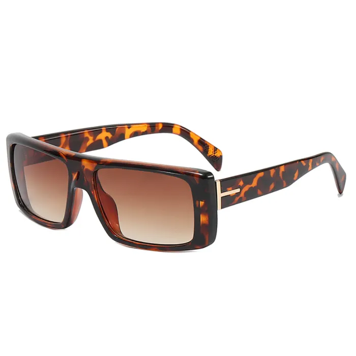 Flat Top Rectangle Sunglasses