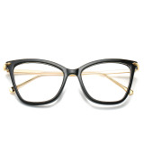 Clear Lens Eyeglasses Frame Women Cat Eye Glasses