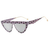 Flat Top Cat Eye Sunglasses