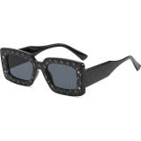 Retro Rectangle Sunglasses 59000