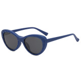 Women Cat Eye Anti-blue light Polarized Clip On Sunglasses
