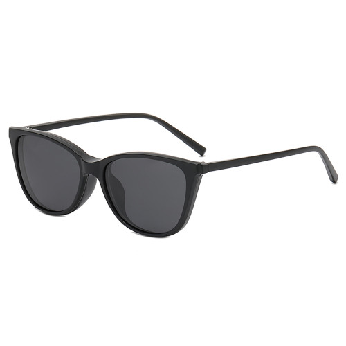 Cat Eye Anti-blue light Polarized Clip On Sunglasses