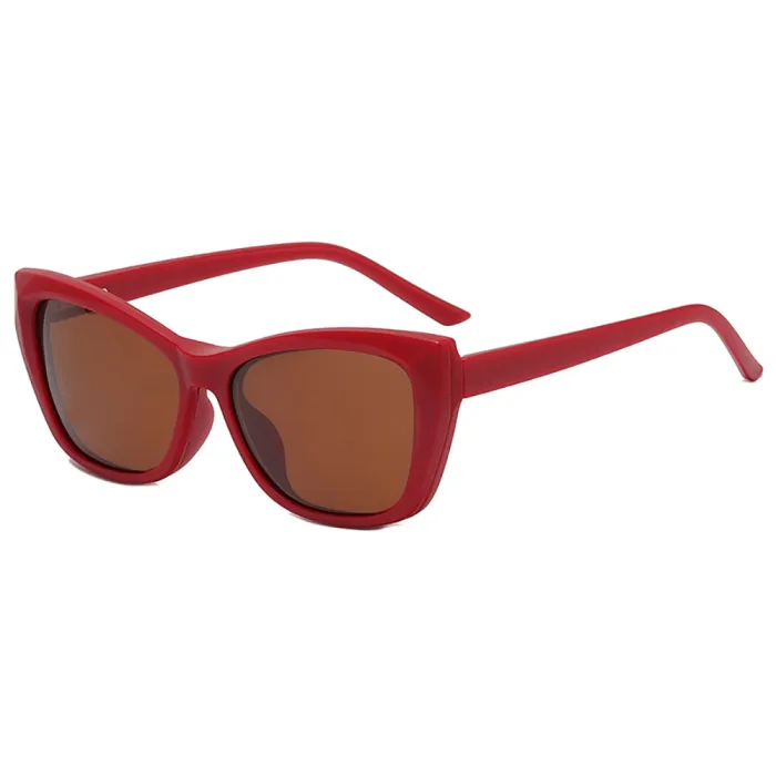 Cat Eye Women Blue Light Blocking Polarized Clip On Sunglasses