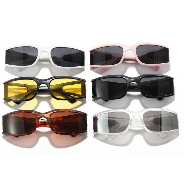 Fashion Sporty Wrap Around Goggle