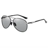 Mirrored Polarized Metal Sunglasses
