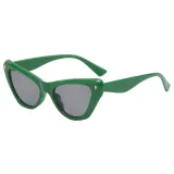 Cat Eye Women Small Triangle Sunglasses