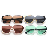 One Piece Lens Men Women UV400 Shades Sunglasses