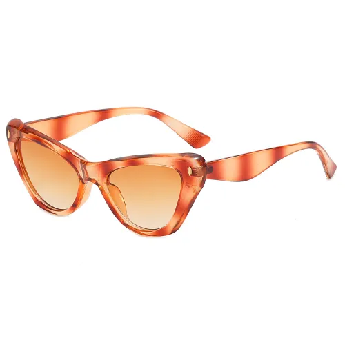 Cat Eye Women Small Triangle Sunglasses