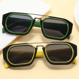 New Rectangle Flat Top Outdoor Sunglasses