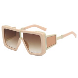 Flat Top Square Oversized Sunglasses