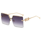 Square Metal Shades Sunglasses