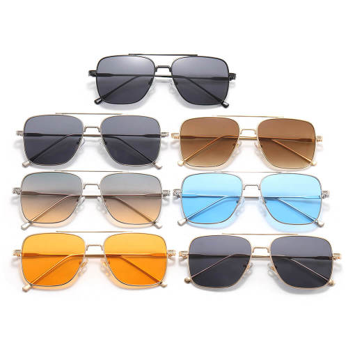 Square Metal Sunglasses