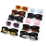 Fashion  Brand Designer Sun glasses Women Square Shades Sunglasses