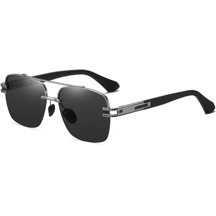 Polarized Half Frame Sunglasses