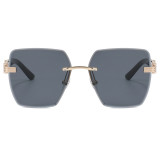 Rimless UV400 Luxury Sun Glasses