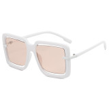 Square UV400 Oversized Shades Sunglasses