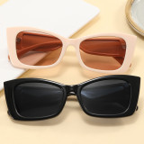 New trendy women rectangle sun glasses