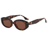 Retro Small Oval Sunglasses