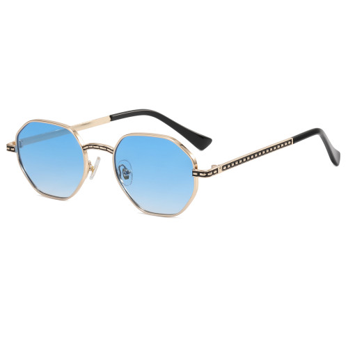 Polygon Metal Sunglasses