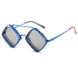 Retro Metal Frame Steampunk Sunglasses