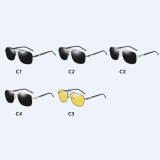 Polarized Men's Square Driving Sunglasses