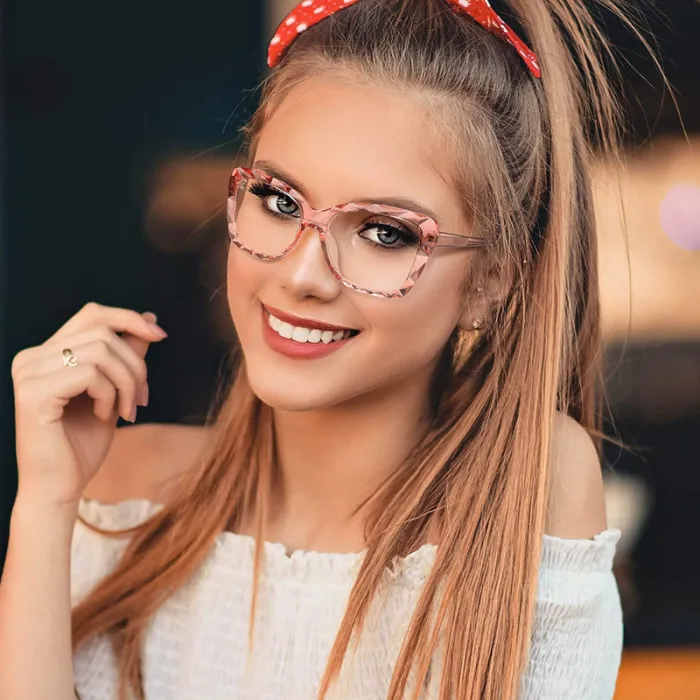 Women Cat Eye Blue Light Blocking Glasses
