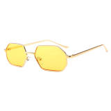 Metal Frame Unisex Sunglasses