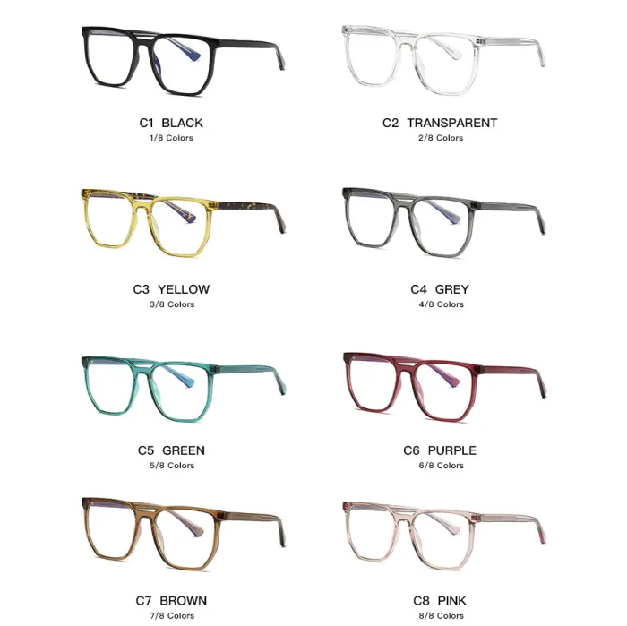 TR90 Frame Blue Light Blocking Computer Gaming Glasses