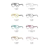 TR90 Frame Flat Top Blue Light Blocking Computer Glasses