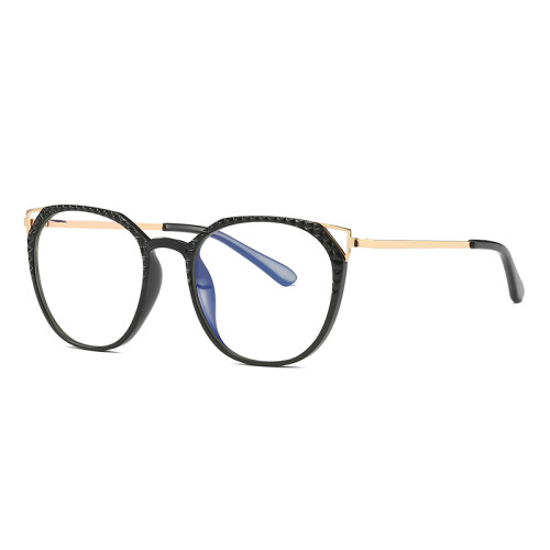 Women Round Cat Eye Blue Light Blocking Glasses