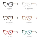 Elegant Women Cat Eye Blue Light Blocking Glasses