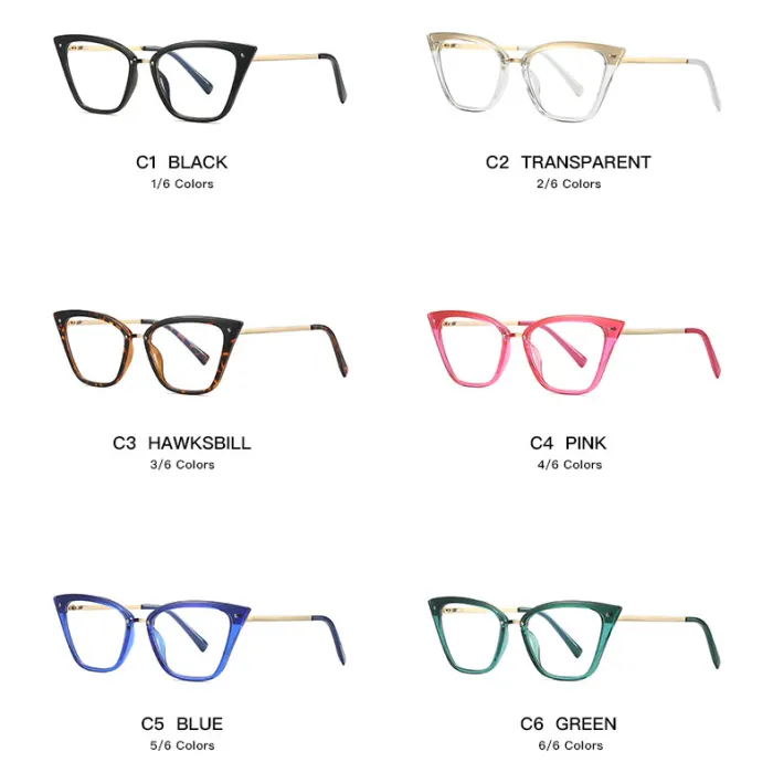 TR90 Frames with Anti Blue Light Lenses Glasses