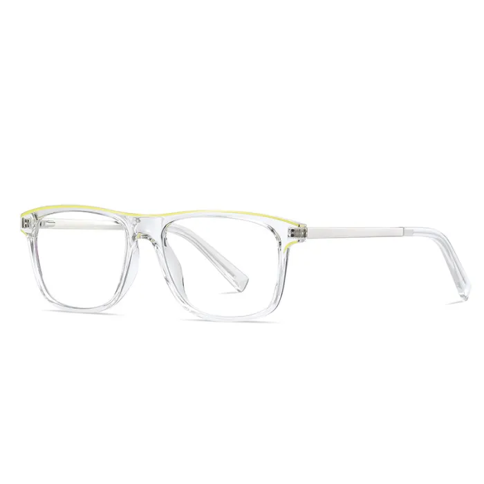 TR90 Frame Rectangle Blue Light Blocking Computer Glasses
