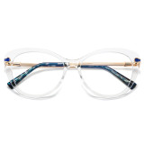 Women Eyeglasses Cat Eye Blue Light Blocking Glasses