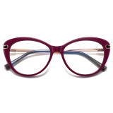Women Eyeglasses Cat Eye Blue Light Blocking Glasses