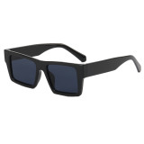 Shades Flat Top UV400 Rectangle Sunglasses