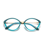 Elegant Women Eyeglasses Cat Eye Blue Light Blocking Glasses