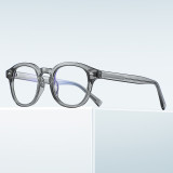 Retro TR90 Round Frames Blue Light Blocking Glasses