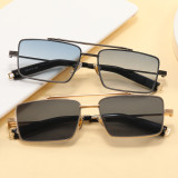 Fashion Metal Frame Shades Sunglasses