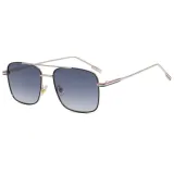 Fashion Metal Frame Gradient Shades Sunglasses