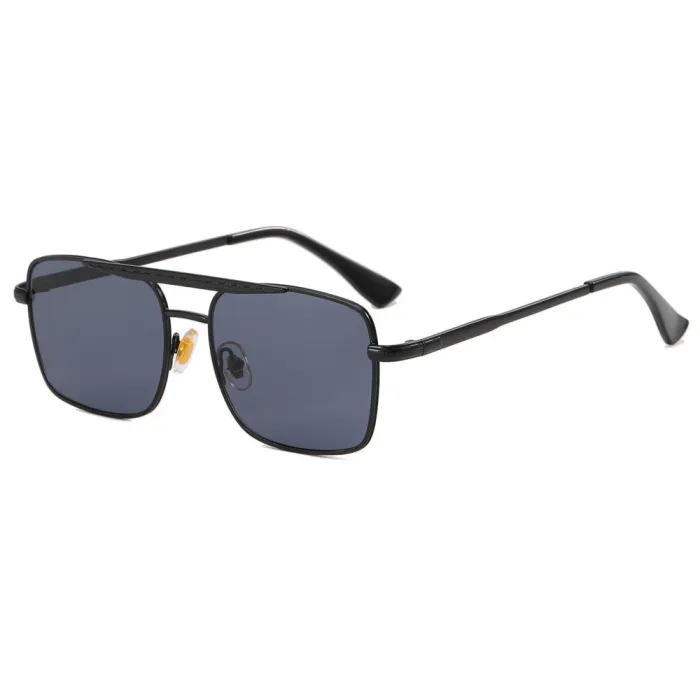 Fashion Metal Frame Gradient Shades Sunglasses