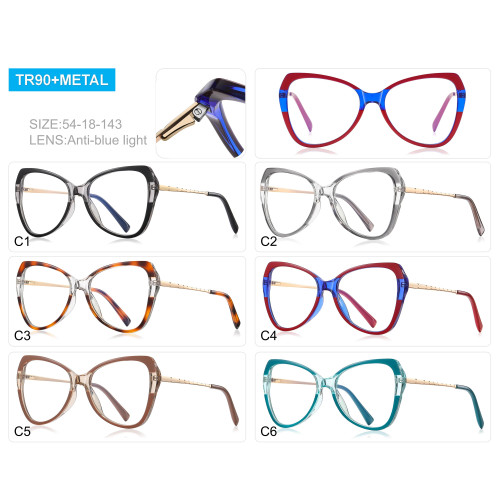 TR90 Frames with Anti Blue Light Lenses Glasses