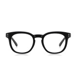 Retro Round Blue Light Blocking Computer Glasses