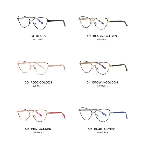  Lady Cat Eye Blue Light Blocking Glasses