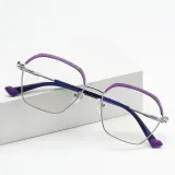 Fashion Polygon Anti Blue Light Blocking Glasses