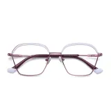 Fashion Polygon Anti Blue Light Blocking Glasses