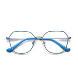 Fashion Polygon Anti Blue Light Blocking Glasses