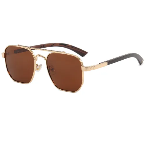 Metal Frame Men Shades Polarized Sunglasses